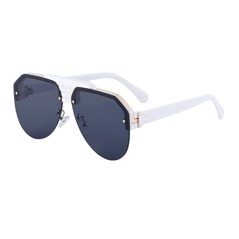 Wholesale Half Frame Sunglasses UV Protection Sunglasses